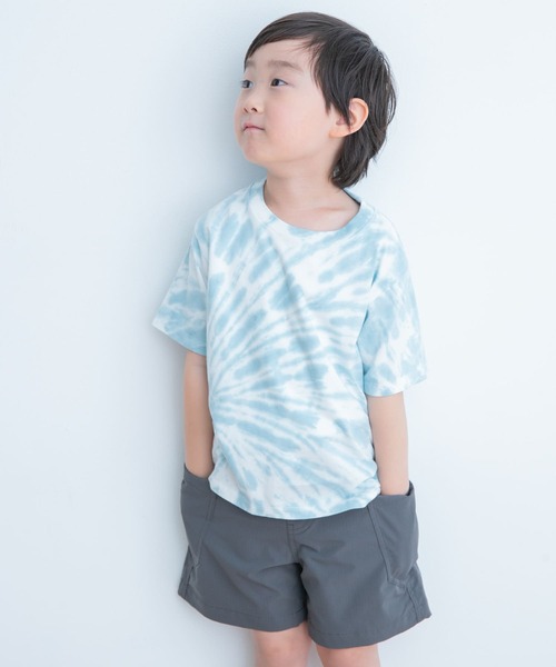 URBAN RESEARCH DOORS(アーバンリサーチドアーズ)の「タイダイTシャツ(KIDS)(Tシャツ/カットソー・キッズ・グリーン系その他/ブルー系その他・135/120/150/105)」の18枚目の写真