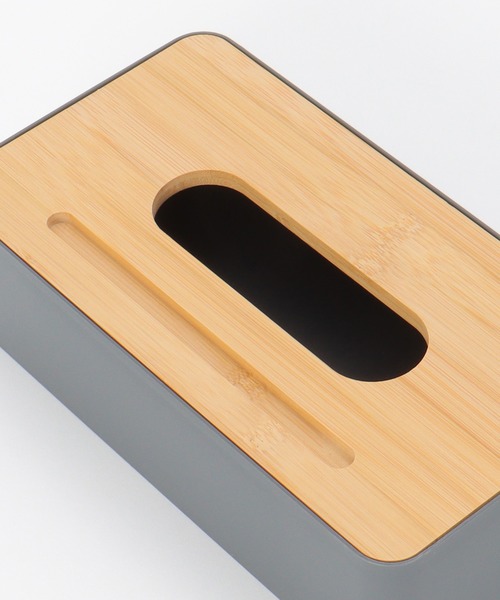 notch.(ノッチ)の「ティッシュケース(収納グッズ・レディース・オフホワイト/グレー・ONESIZE)」の7枚目の写真