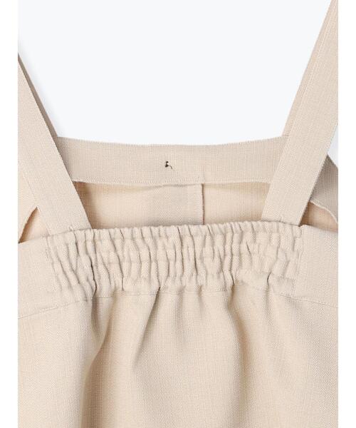 ehka sopo（エヘカソポ）の「ビスチェ(セットアップ可)（ベスト・レディース・ベージュ/ライトベージュ/ブラック・F）」の6枚目の写真