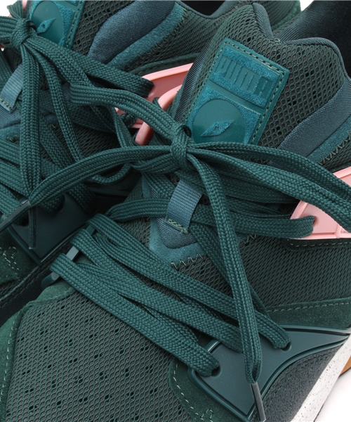PUMA(プーマ)の「PUMA×SIZE? / ブレイズ オブ グローリー ウィルダネス(スニーカー・メンズ・ダークグリーン・26.5cm/28.5cm)」の6枚目の写真
