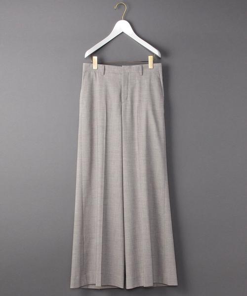 BEAUTY&YOUTH UNITED ARROWS（ビューティーアンドユースユナイテッドアローズ）の「＜6(ROKU)＞FLARE PANTS/ﾊﾟﾝﾂ◆（その他パンツ・レディース・ベージュ/ネイビー・38/36/34）」の2枚目の写真