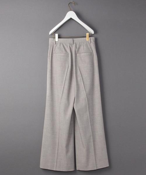 BEAUTY&YOUTH UNITED ARROWS（ビューティーアンドユースユナイテッドアローズ）の「＜6(ROKU)＞FLARE PANTS/ﾊﾟﾝﾂ◆（その他パンツ・レディース・ベージュ/ネイビー・38/36/34）」の3枚目の写真