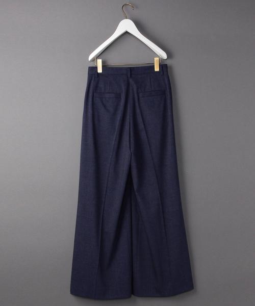 BEAUTY&YOUTH UNITED ARROWS（ビューティーアンドユースユナイテッドアローズ）の「＜6(ROKU)＞FLARE PANTS/ﾊﾟﾝﾂ◆（その他パンツ・レディース・ベージュ/ネイビー・38/36/34）」の9枚目の写真