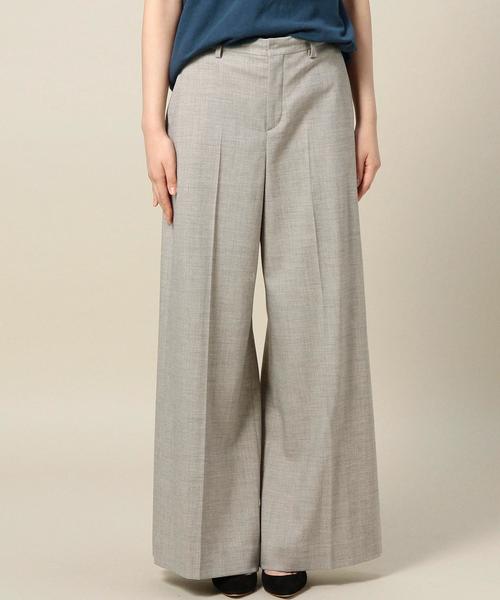 BEAUTY&YOUTH UNITED ARROWS（ビューティーアンドユースユナイテッドアローズ）の「＜6(ROKU)＞FLARE PANTS/ﾊﾟﾝﾂ◆（その他パンツ・レディース・ベージュ/ネイビー・38/36/34）」の11枚目の写真