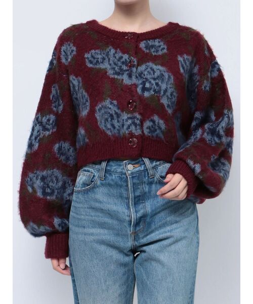 jouetie（ジュエティ）の「パターン2WAYカーデ（カーディガン/ボレロ・レディース・ピンク/ボルドー/アイボリー/ブラック・MEDIUM）」の20枚目の写真