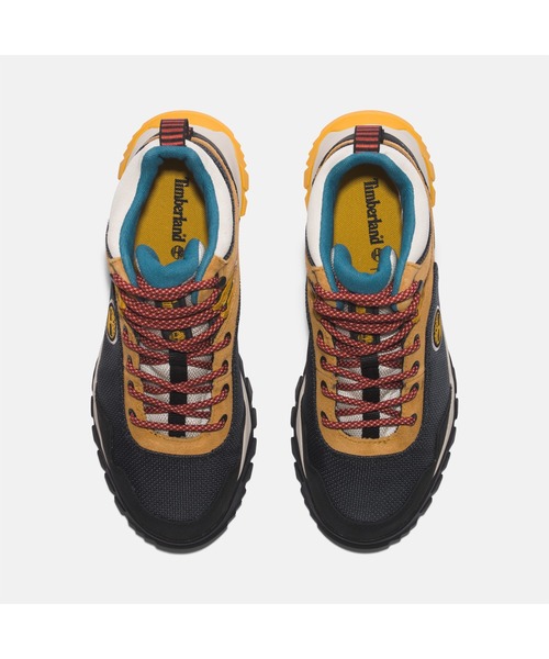 Timberland(ティンバーランド)の「レディース リンカーン ピーク ウォータープルーフ ミッドハイキング ブーツ - ウィート(防水)(スニーカー・レディース・ウィート・22.5cm/23.5cm/25.0cm/26.0cm/25.5cm/24.0cm/23.0cm/24.5cm)」の2枚目の写真