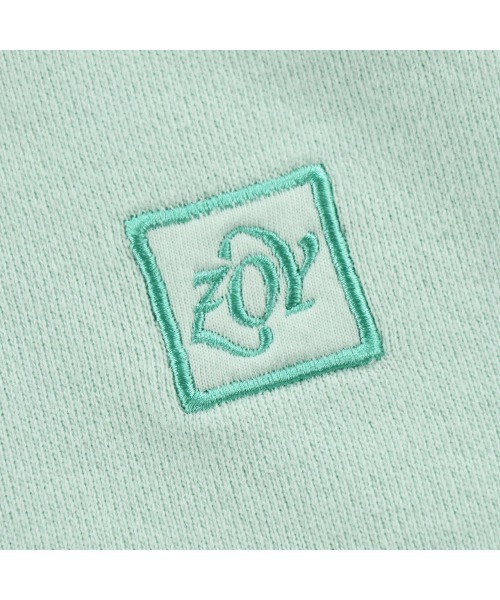 ZOY(ゾーイ)の「WOMENS カシミアタッチガーメントダイ裏毛 プルオーバーフーディー(パーカー・レディース・オレンジ系/ミント・38/40/36)」の5枚目の写真