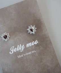 Jelly moo（ジェリームー）の「【 Jelly moo / ジェリームー 】 シンプル/ニュアンス マグネット ピアス 2（イヤリング）」
