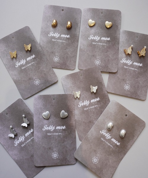 Jelly moo(ジェリームー)の「【 Jelly moo / ジェリームー 】 シンプル/ニュアンス マグネット ピアス 2(イヤリング・レディース・C/E/A/B/F/L/M/G/I/H/J/K/N/O・FREE)」の18枚目の写真