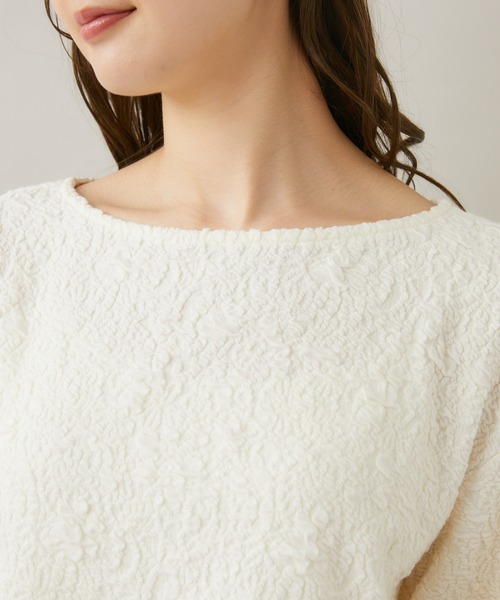 KATHARINE ROSS(キャサリンロス)の「【KATHARINE ROSS】Made in Japan ふくれジャカードブラウス(シャツ/ブラウス・レディース・ブラック/アイボリー・MEDIUM)」の20枚目の写真