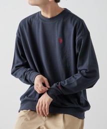 U.S. POLO ASSN. | 【U.S. POLO ASSN】ワンポイント刺繍スウェット(スウェット)