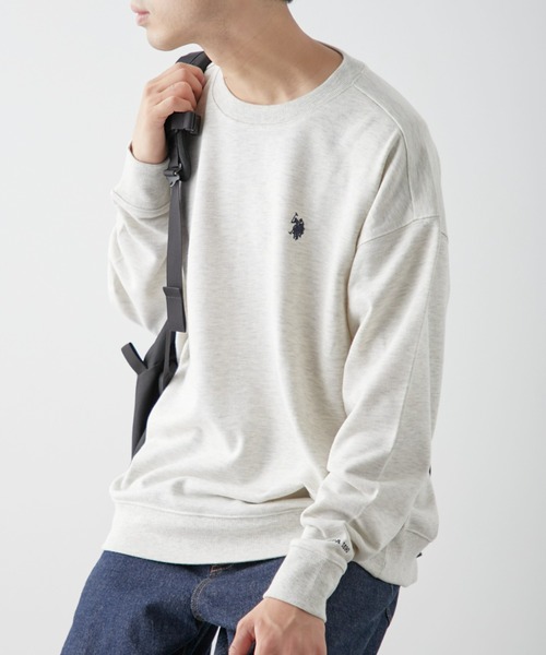U.S. POLO ASSN.(ユーエスポロアッスン)の「【U.S. POLO ASSN】ワンポイント刺繍スウェット(スウェット・メンズ・ネイビー/アイボリー・LARGE/MEDIUM)」の15枚目の写真