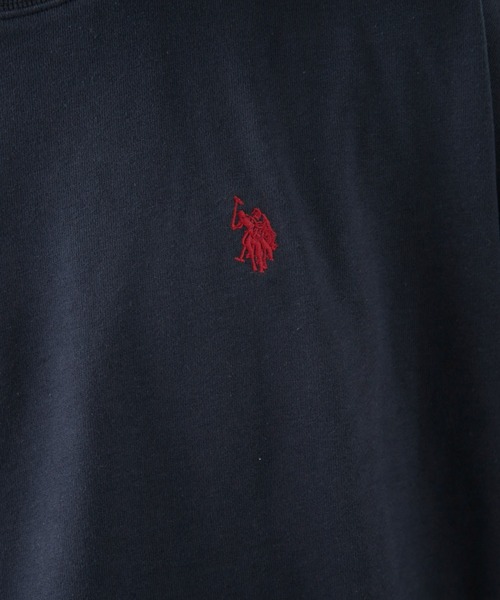 U.S. POLO ASSN.(ユーエスポロアッスン)の「【U.S. POLO ASSN】ワンポイント刺繍スウェット(スウェット・メンズ・ネイビー/アイボリー・LARGE/MEDIUM)」の10枚目の写真