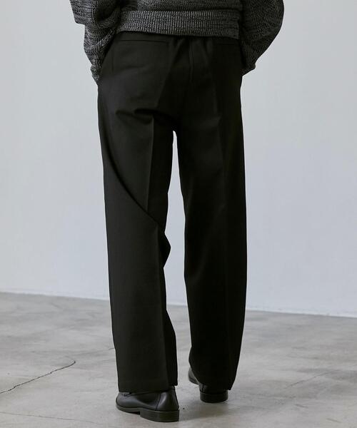 coen（コーエン）の「センタープレスワイドスラックス（スラックス・メンズ・ブラック/ダークブラウン/ダークグレー・S/M/L/XL）」の14枚目の写真