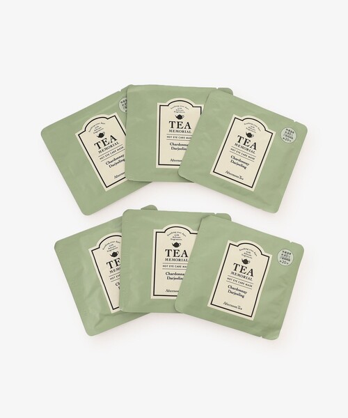 Afternoon Tea（アフタヌーンティー）の「ティーメモリアルホットアイケアマスク 6枚入り（その他ボディ・ヘアケア・レディース・グリーン・ONE SIZE）」の2枚目の写真
