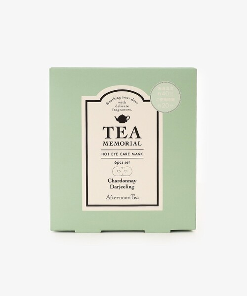 Afternoon Tea（アフタヌーンティー）の「ティーメモリアルホットアイケアマスク 6枚入り（その他ボディ・ヘアケア・レディース・グリーン・ONE SIZE）」の4枚目の写真