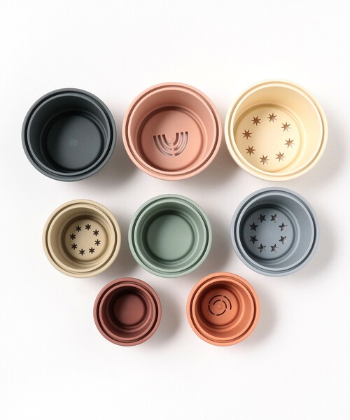こども ビームス（コドモビームス）の「Mushie / スタッキング Cup（おもちゃ・キッズ・その他・ONE SIZE）」の3枚目の写真