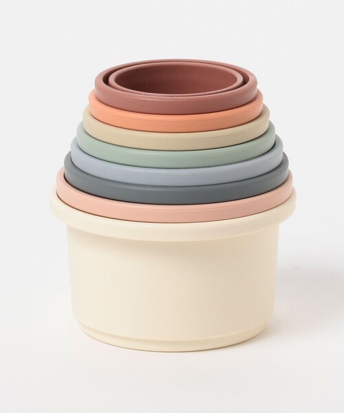 こども ビームス（コドモビームス）の「Mushie / スタッキング Cup（おもちゃ・キッズ・その他・ONE SIZE）」の4枚目の写真