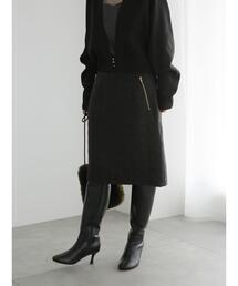 Te chichi | キルティングジャカードタイトスカート（セットアップ可）(スカート)