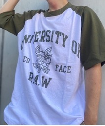 ｔｏｌｅｎｅ（トレネ）の「RAW ラグランプリントTee（Tシャツ/カットソー）」