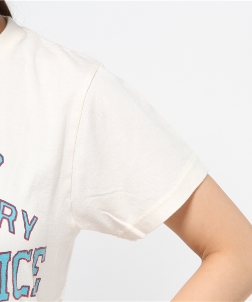 OUTLET(アウトレット)の「【Ciaopanic】スクリーンスターズロゴTee(Tシャツ/カットソー・レディース・グレー/ホワイト・FREE)」の7枚目の写真