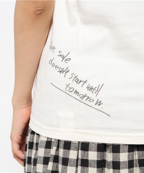 OUTLET(アウトレット)の「【Ciaopanic】スクリーンスターズロゴTee(Tシャツ/カットソー・レディース・グレー/ホワイト・FREE)」の10枚目の写真