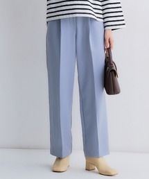 slattgir（スラットジール）の「【低身長/高身長サイズ有】ストレッチきれい見えワイドパンツ（Petitjo/slattgir.）（スラックス）」