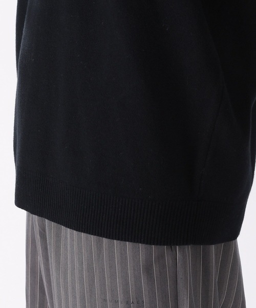 セール】[NUMERALS]ZIPコンフォートニット（ニット/セーター