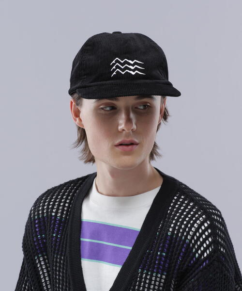 MANASTASH（マナスタッシュ）の「MANASTASH/マナスタッシュ/THREE MOUMTAIN CAP（キャップ・メンズ・ブラック/オレンジ/モスグリーン・F）」の10枚目の写真