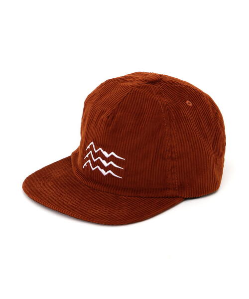 MANASTASH（マナスタッシュ）の「MANASTASH/マナスタッシュ/THREE MOUMTAIN CAP（キャップ・メンズ・ブラック/オレンジ/モスグリーン・F）」の9枚目の写真
