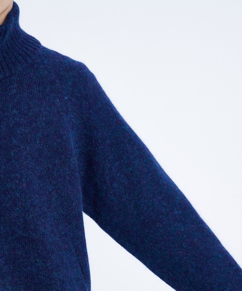 ATON（エイトン）の「【ATON/エイトン】WOOL MOHAIR ZIP UP