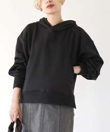 zootie | 【一度着たらハマる、新感覚裏シャギー】さらふわ心地 裏シャギー スリットフーディー(パーカー)