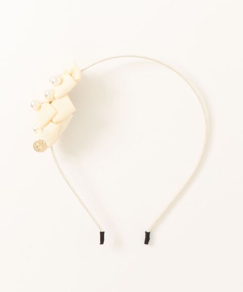 HAKKA KIDS（ハッカキッズ）の「リボンモチーフカチューシャ（カチューシャ・キッズ・ピンク/キナリ・FREE）」の6枚目の写真