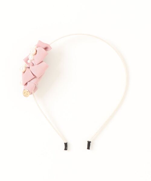 HAKKA KIDS（ハッカキッズ）の「リボンモチーフカチューシャ（カチューシャ・キッズ・ピンク/キナリ・FREE）」の7枚目の写真