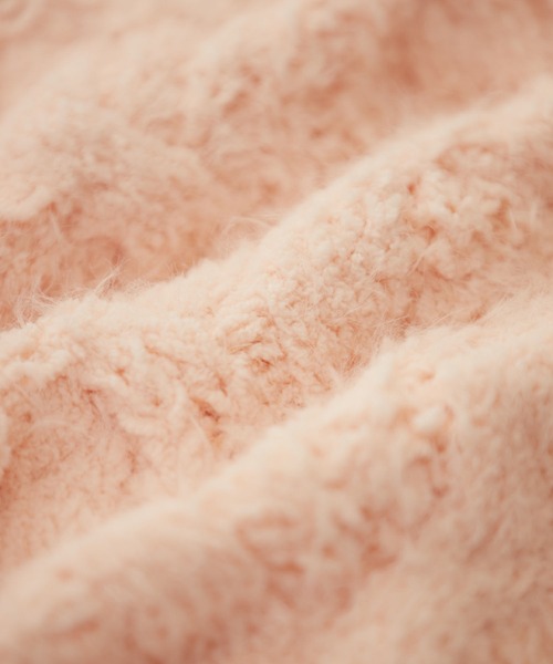 VIS（ビス）の「モールファーケーブルニット（ニット/セーター・レディース・ピンク系その他2/ブルー系その他4/キナリ・FREE）」の19枚目の写真