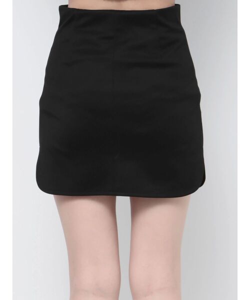 EMODA（エモダ）の「ストレッチカーブミニスカート（スカート・レディース・グレー/ブラック/ベージュ・FREE）」の15枚目の写真