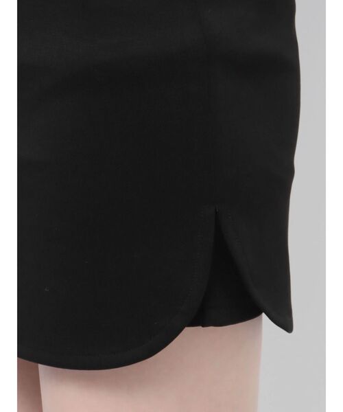 EMODA（エモダ）の「ストレッチカーブミニスカート（スカート・レディース・グレー/ブラック/ベージュ・FREE）」の17枚目の写真