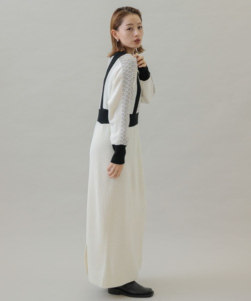 レリアン ♡ 総柄 上品ジャガードワンピース レリアン ♡ 総柄 上品ジャガードワンピース - メルカリ