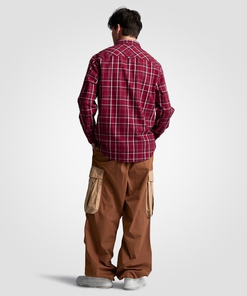 tommy jeans(トミー ジーンズ)の「クラシックチェックポケットシャツ(シャツ/ブラウス・メンズ・レッド・X-LARGE/LARGE/MEDIUM/SMALL)」の3枚目の写真