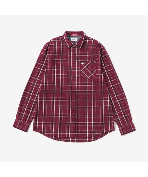 tommy jeans(トミー ジーンズ)の「クラシックチェックポケットシャツ(シャツ/ブラウス・メンズ・レッド・X-LARGE/LARGE/MEDIUM/SMALL)」の5枚目の写真