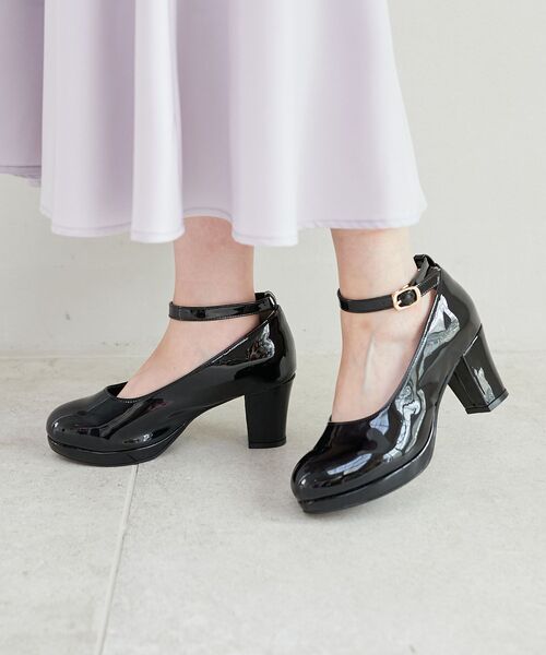 MAJESTIC LEGON（マジェスティックレゴン）の「ふかふかレインパンプス（パンプス・レディース・ベージュ/ブラック・SMALL/X-LARGE/MEDIUM/LARGE）」の6枚目の写真