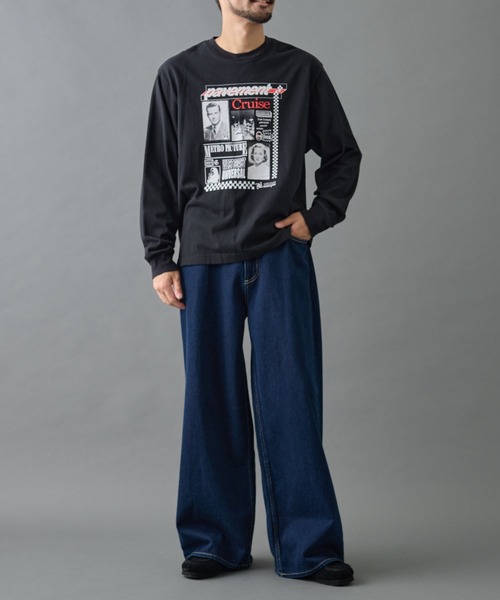 COLONY 2139（コロニートゥーワンスリーナイン）の「ワイドストレートデニム（デニムパンツ・メンズ・ブラック/サックスブルー/ブラック系その他/ブルー/インディゴブルー・MEDIUM/LARGE/SMALL）」の17枚目の写真