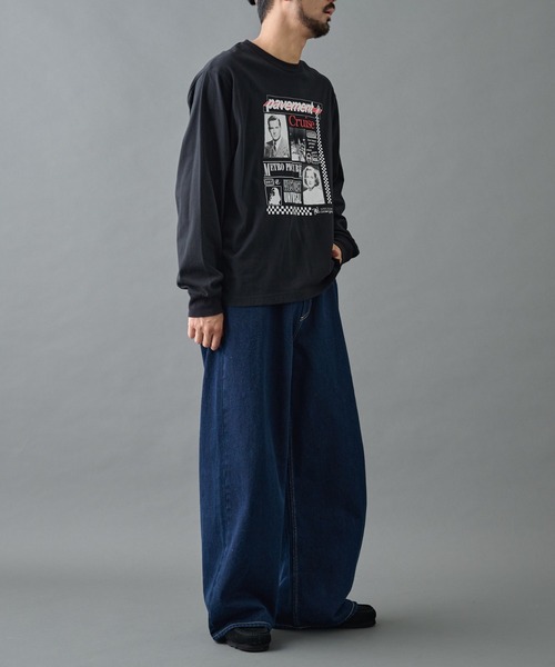 COLONY 2139（コロニートゥーワンスリーナイン）の「ワイドストレートデニム（デニムパンツ・メンズ・ブラック/サックスブルー/ブラック系その他/ブルー/インディゴブルー・MEDIUM/LARGE/SMALL）」の18枚目の写真