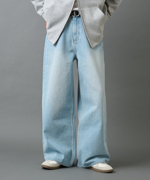 2023-2024❣️在庫生地 ワイドストレートデニム（デニムパンツ）｜COLONY 2139（コロニー