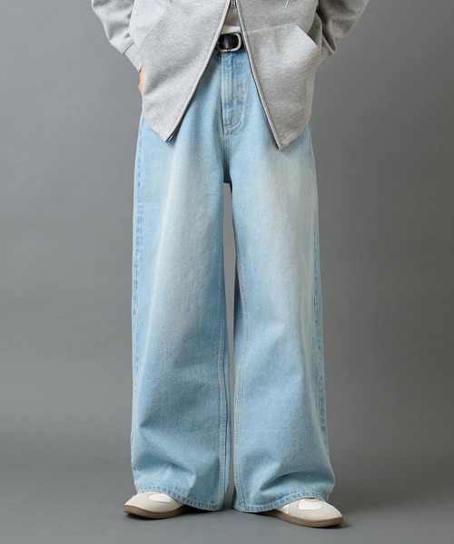 セール】ワイドストレートデニム（デニムパンツ）｜COLONY 2139