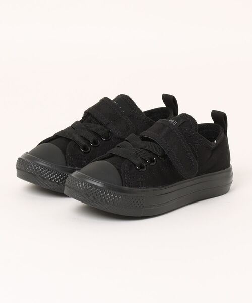 CONVERSE(コンバース)の「《CONVERSE》CHILD ALLSTAR LIGHT V-1 OX(スニーカー・キッズ・ブルー/ブラック×ブラック/ベージュ・16.0cm/19.0cm/17.0cm/18.0cm/15.0cm)」の2枚目の写真