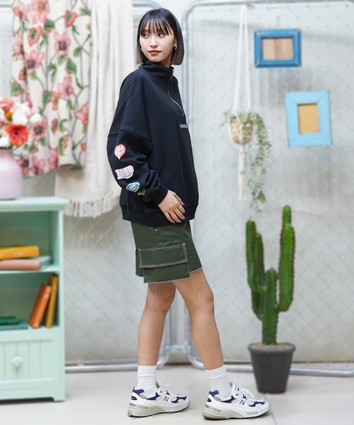 セール】【ムラサキスポーツ別注】LOVE BOAT/ラブボート ハーフジップ