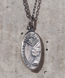 THEFT セフト / ELIZABETH COIN NECKLACE エリザベスモチーフコインシルバーネックレス / OPE-007/2