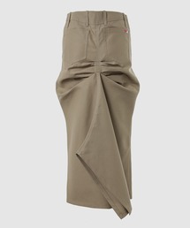 スカート meryll rogge Meryll Rogge（メリル ロッゲ）の「NO WAISTBAND SKIRT W/ BACK DRAPE