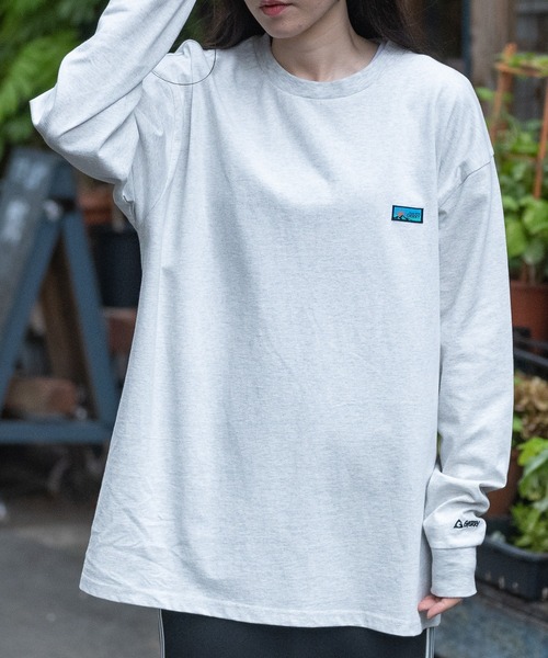 GERRY（ジェリー）の「【ag】〔GERRY/ジェリー〕ヘビーウェイト バックプリント ロングTシャツ（Tシャツ/カットソー・メンズ・ホワイト/ブラック/アッシュグレー/ライトグレー系1/ホワイト系1/ブラック系1/ダークグリーン系1・MEDIUM/LARGE/X-LARGE）」の6枚目の写真